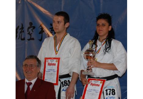 Radu Tudorică şi Brigitta Şandru au adus Oradiei două medalii de campioni naţionali